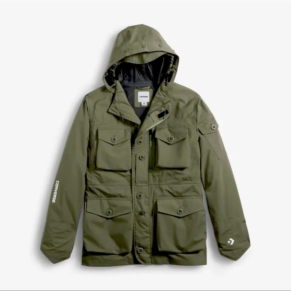 CONVERSE GORE-TEX URBAN UTILITY MEN JACKET Olive SIZE Extra Large